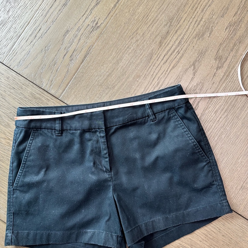 J. Crew Black Chino Shorts Size 4 - Picture 9 of 10